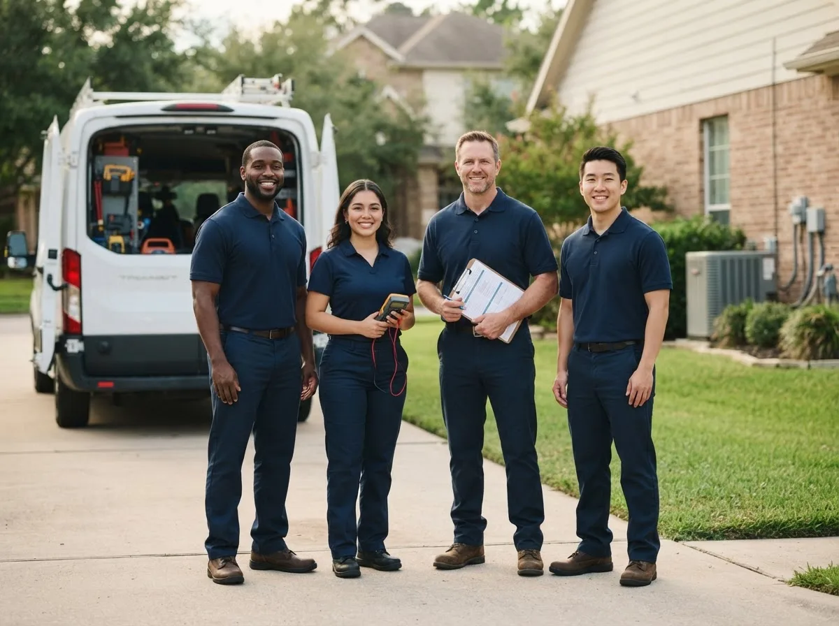 Certified HVAC technician near Afton, TX